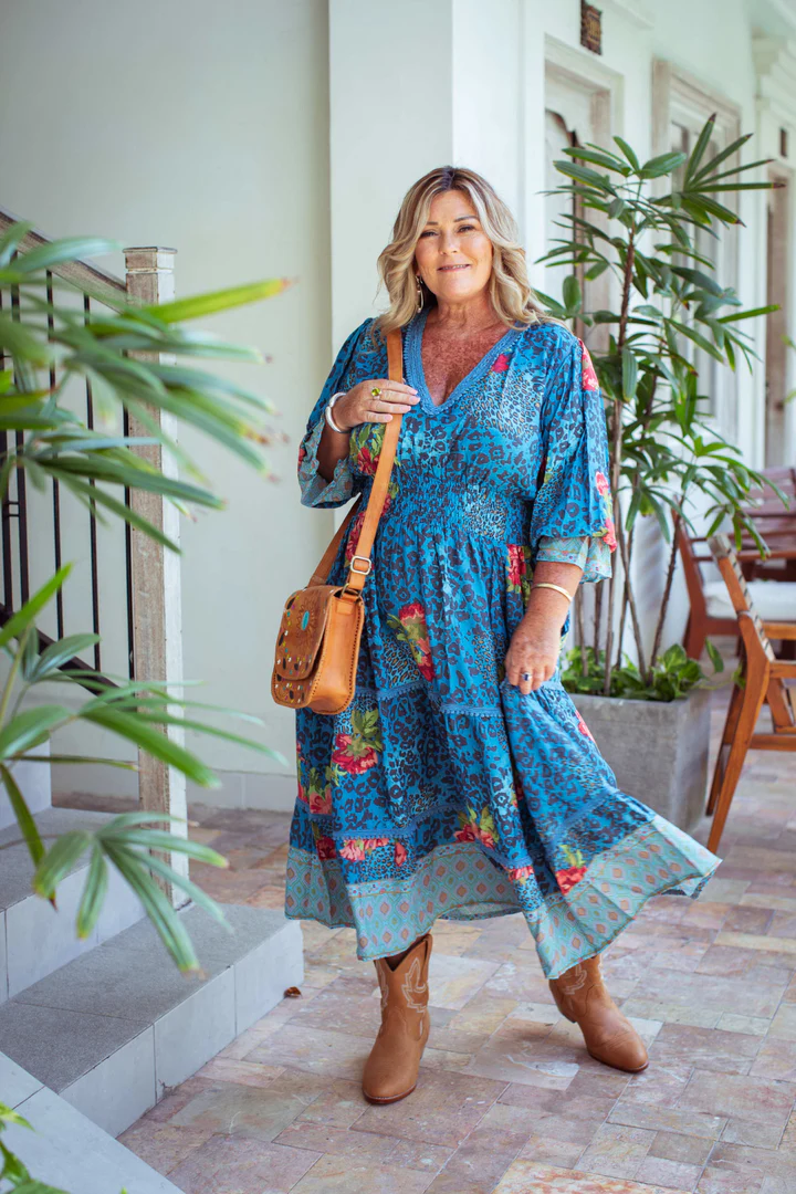 Hibiscus Jungle Dress - Image 4