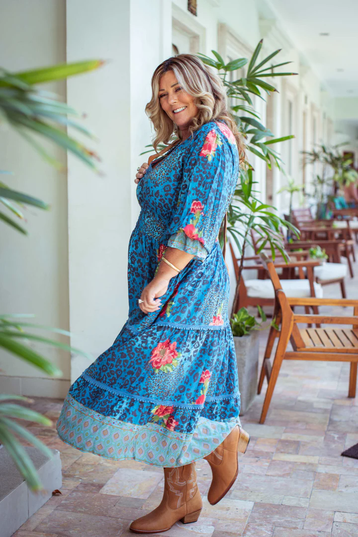 Hibiscus Jungle Dress - Image 7