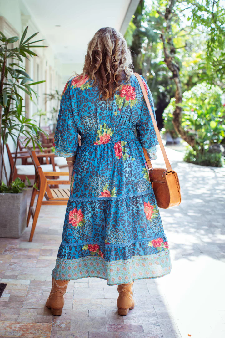 Hibiscus Jungle Dress - Image 3