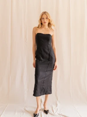 Korva Strapless Maxi Dress