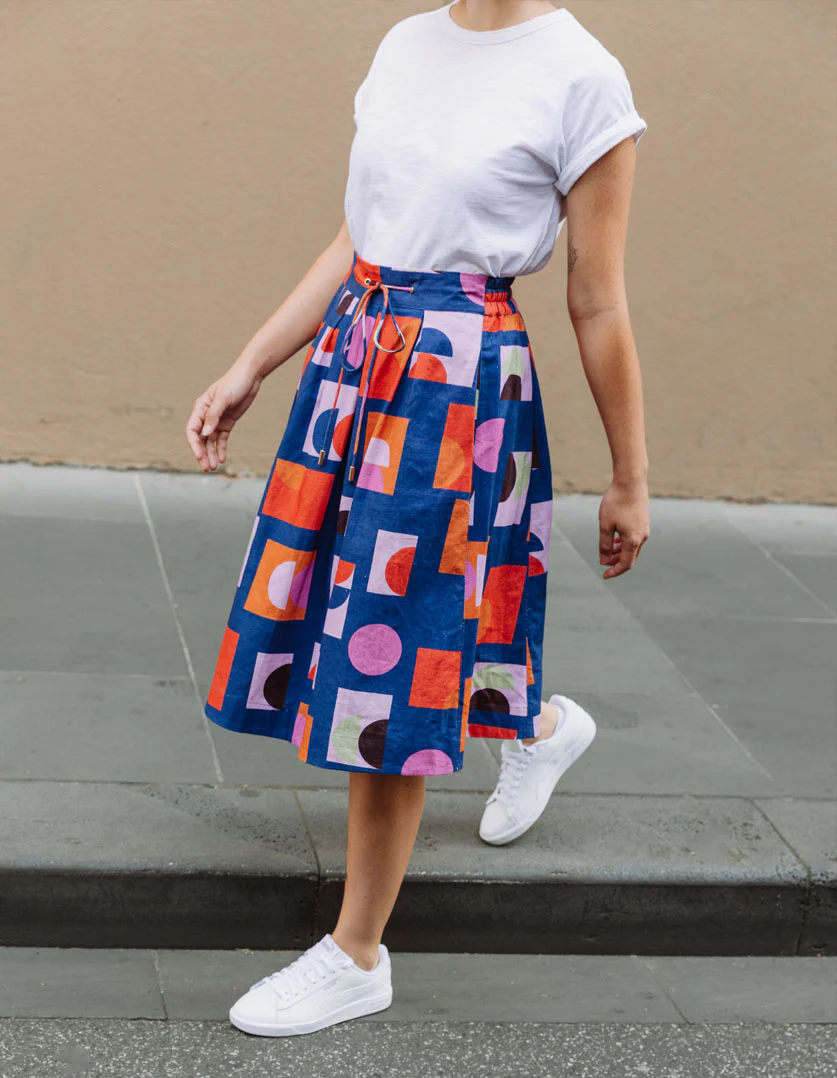 Kathleen Skirt Just Pretend Blue - Image 2