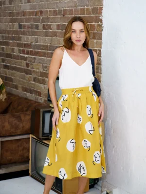 Kathleen Skirt Who Me Mustard