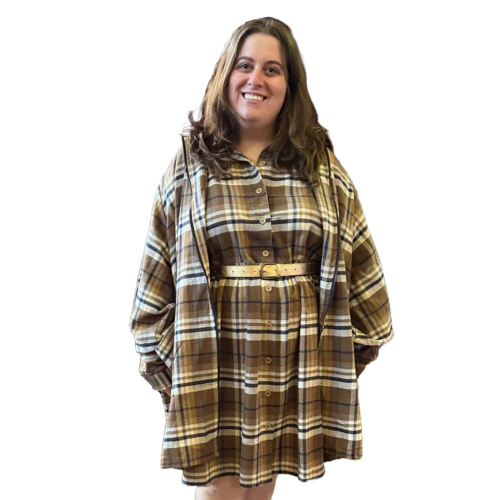 Collared Winter Dress - Image 2