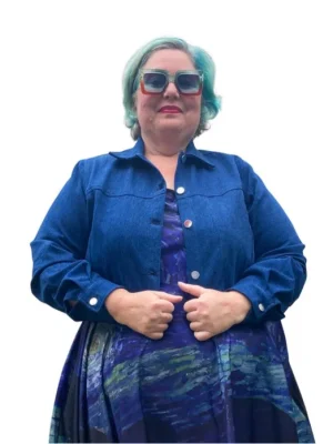 Cropped Denim Jacket