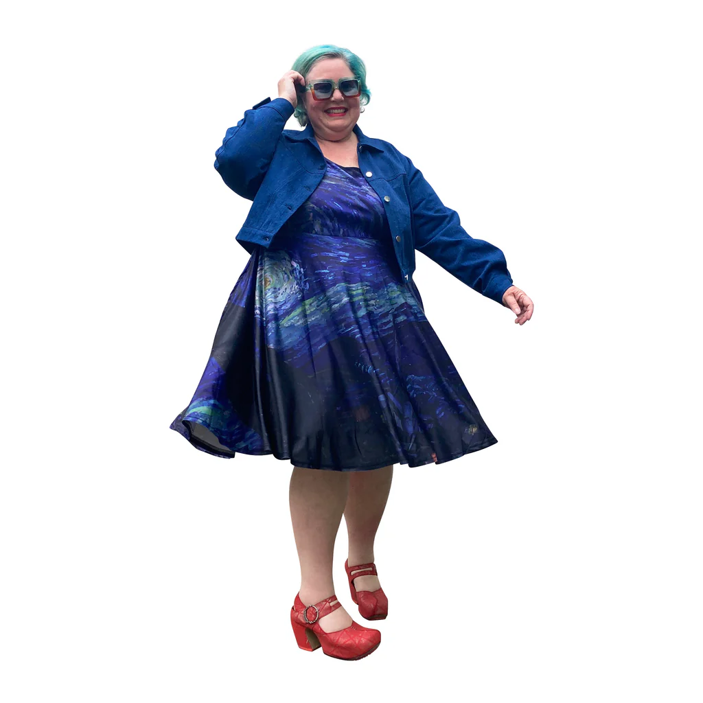 Cropped Denim Jacket - Image 3