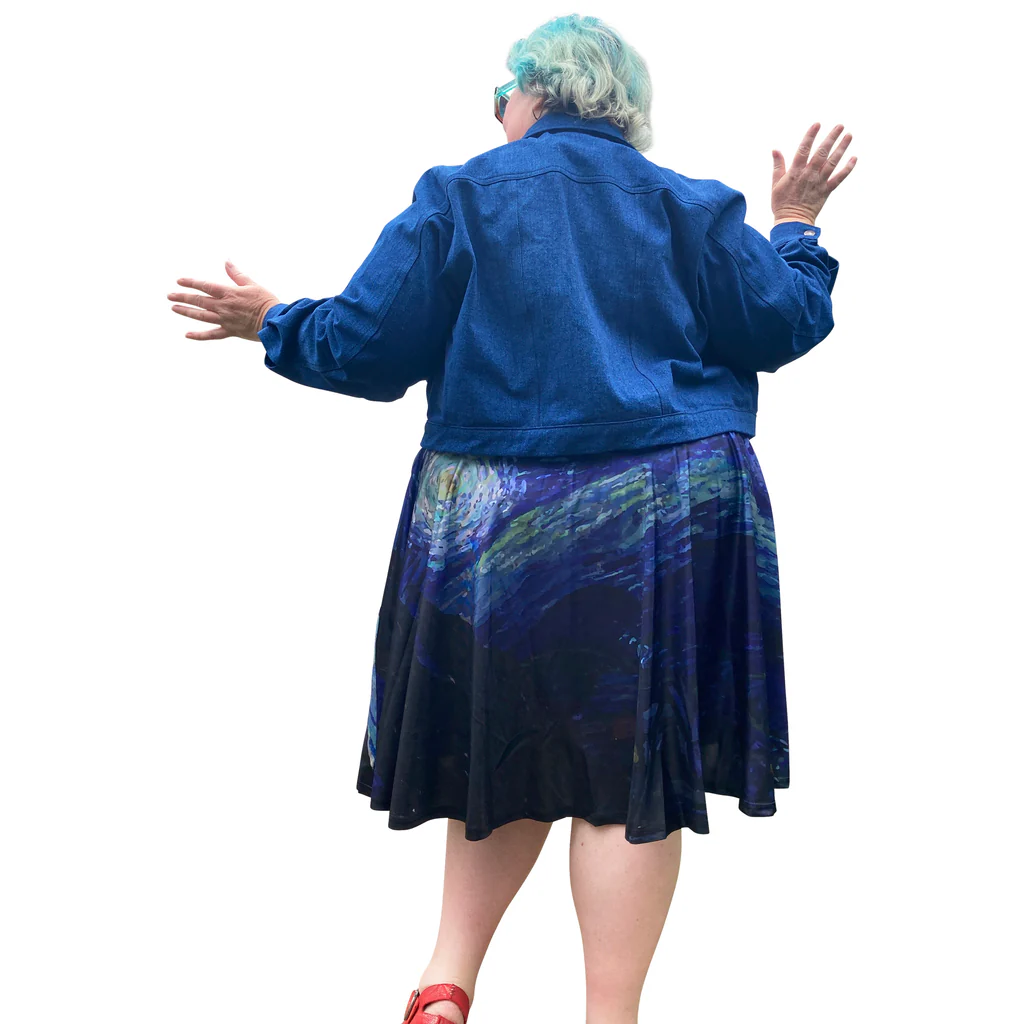 Cropped Denim Jacket - Image 4