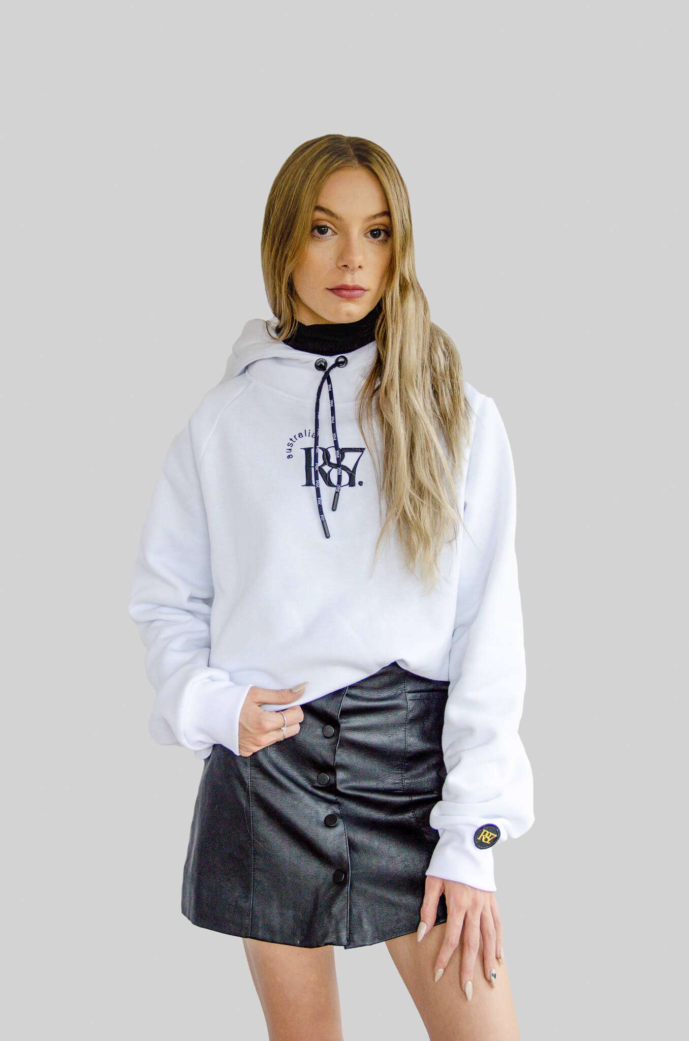 Women's Signature Collection Hoodie (Black logo)