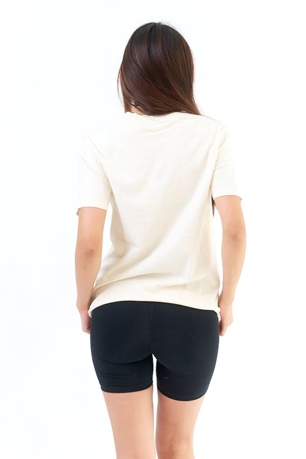 Organic Cotton Classic Crew Neck Tee for Women - Image 4