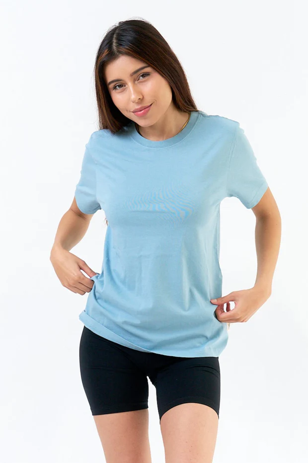 Organic Cotton Classic Crew Neck Tee for Women - Image 9