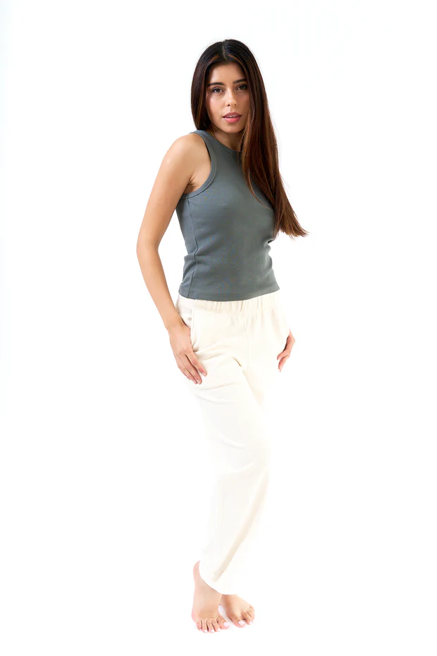 Organic Cotton Rib Tank - Image 7