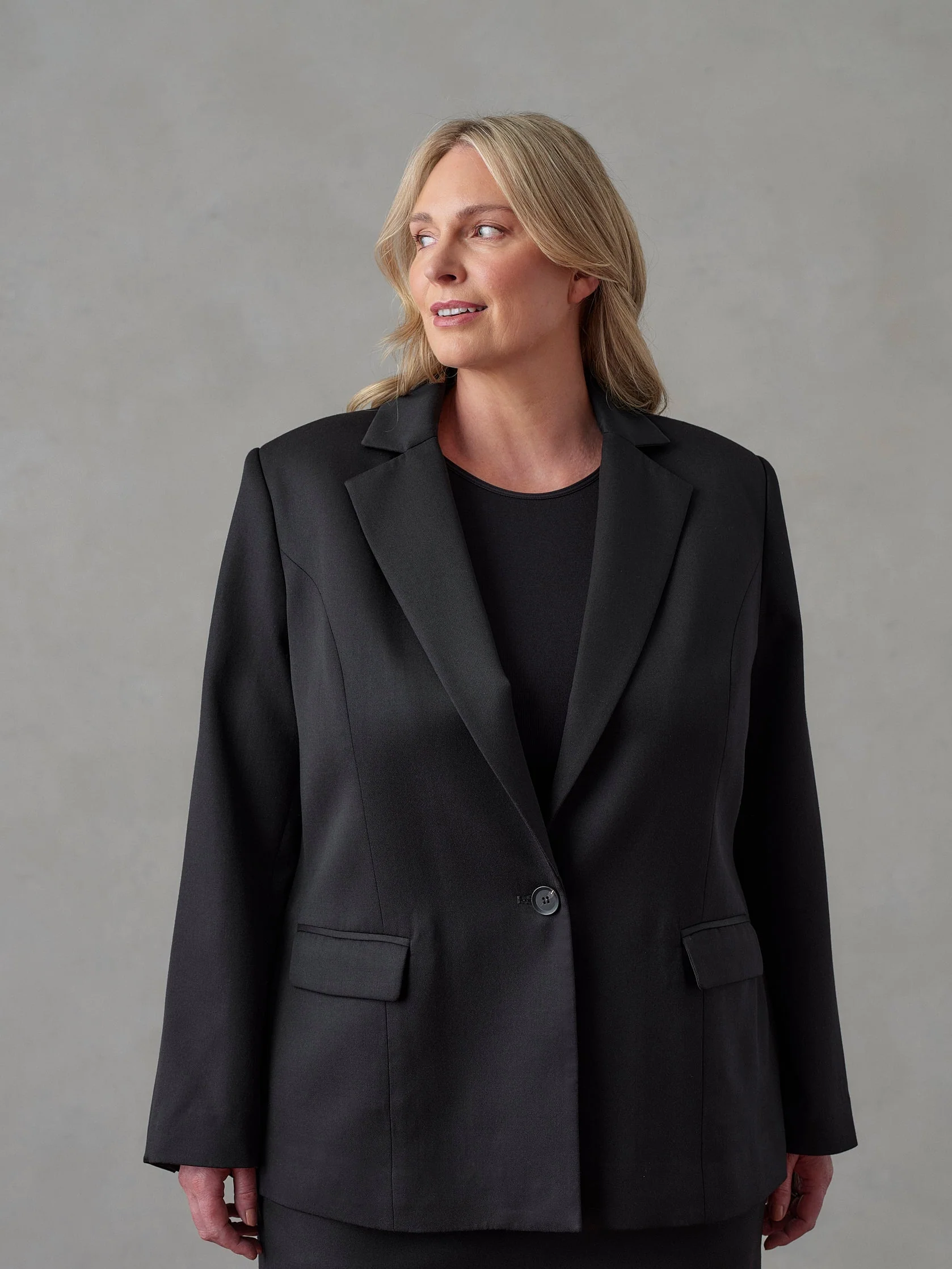 Charlotte Wool Blazer
