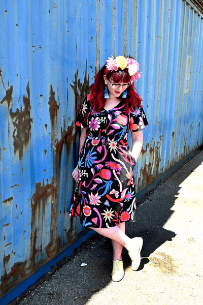 Desert Floral Dress