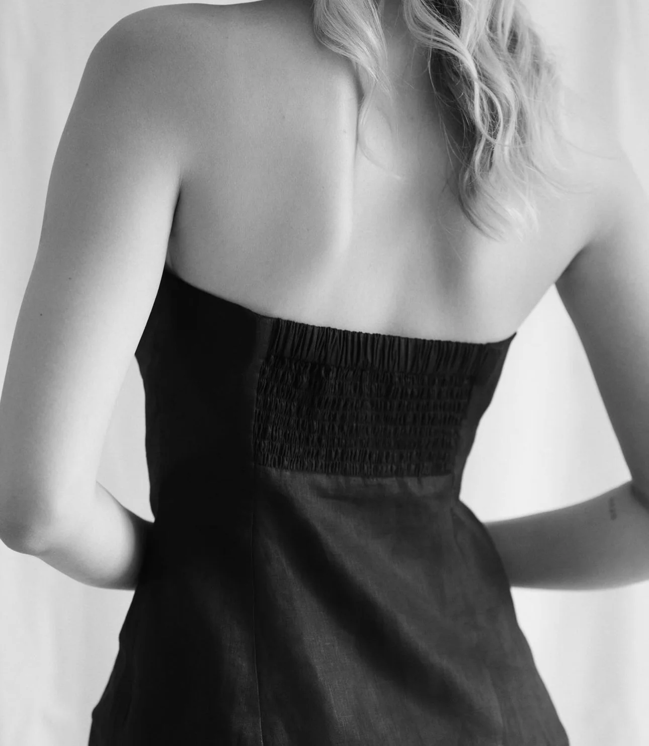 Cartia Longline Strapless Top