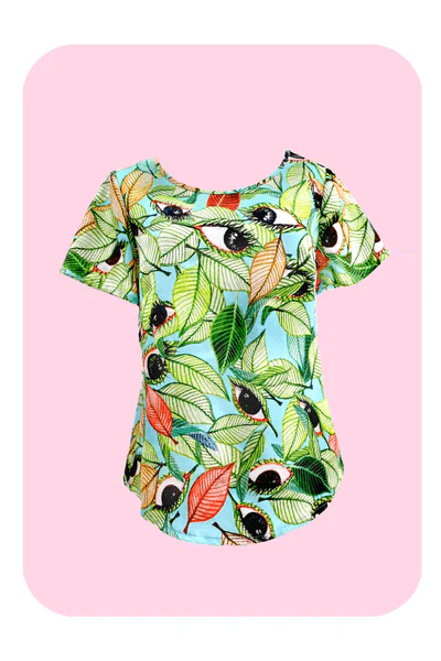 Leafy Eyes Top