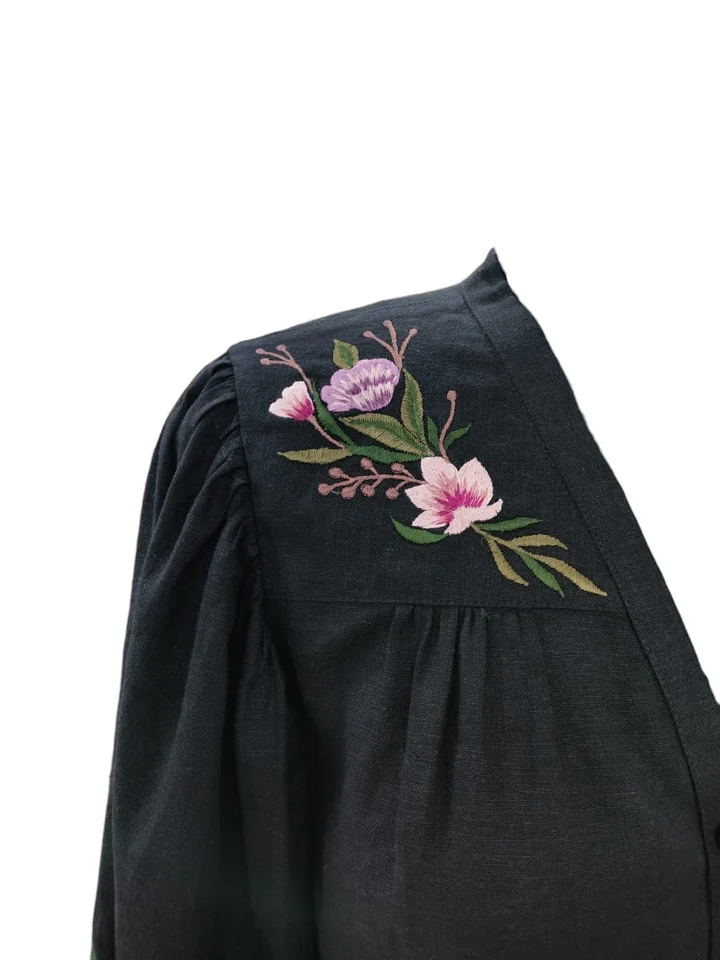 Midnight Rose Blouse