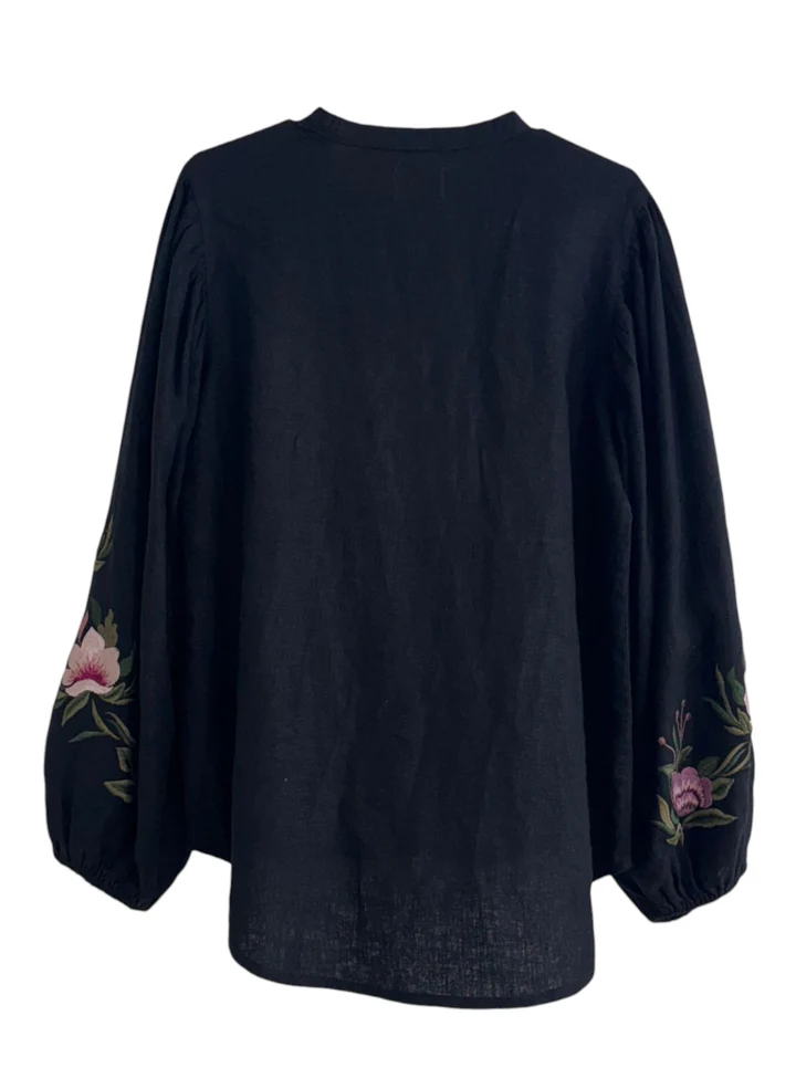 Midnight Rose Blouse