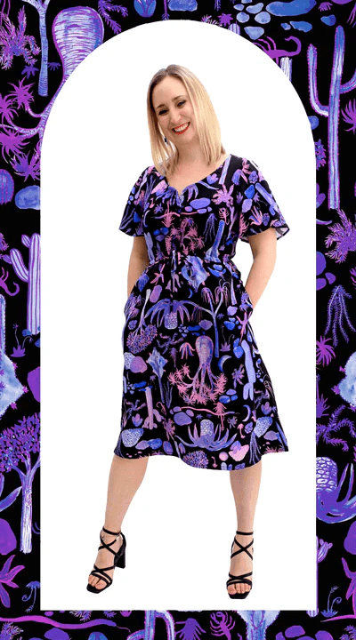 Violet Palm Springs Dress