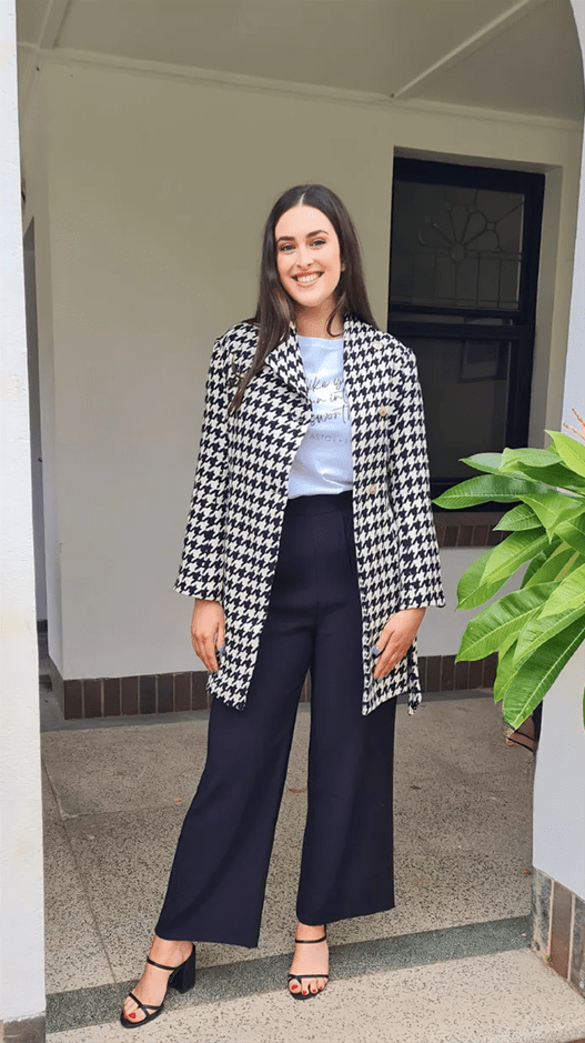 Accolade Herringbone Coat