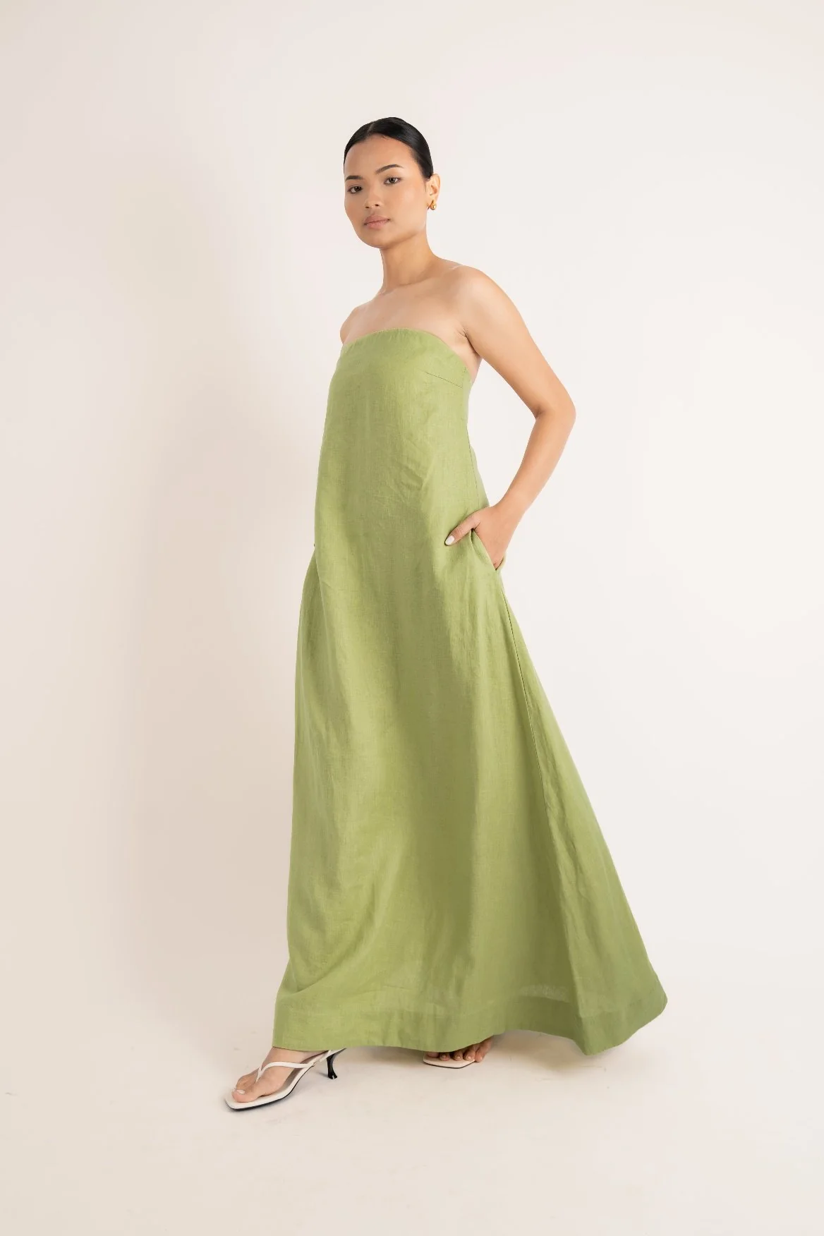 Naya Strapless Dress