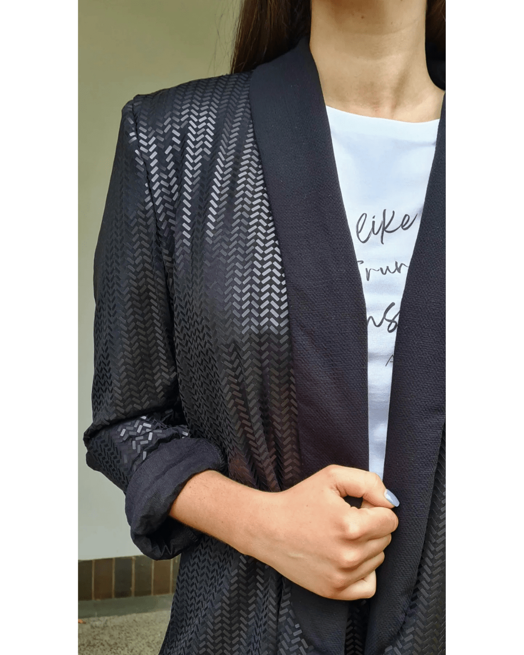 True Blazer Tuxedo Style Jacket