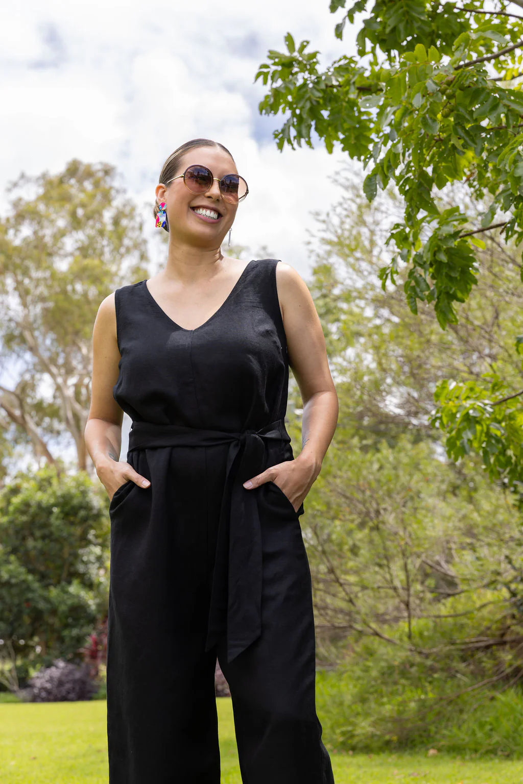 Willow Maternity Jumpsuit