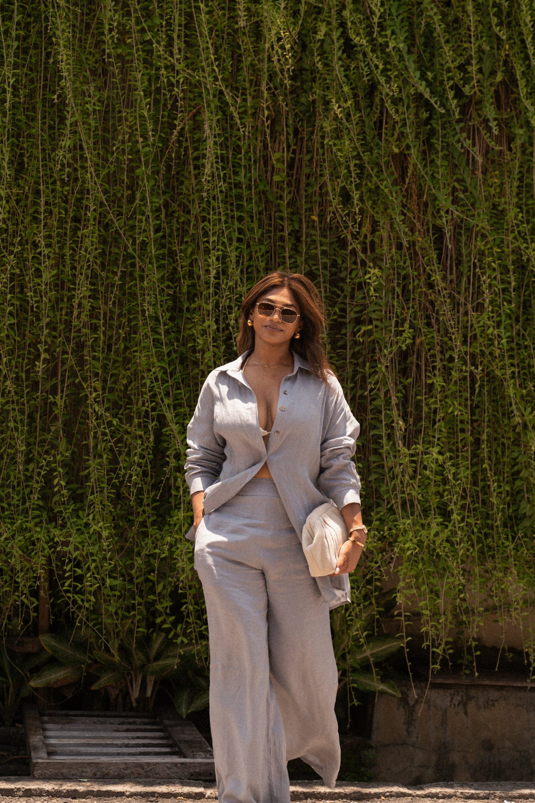 Noa Relaxed Oversized Linen Shirt