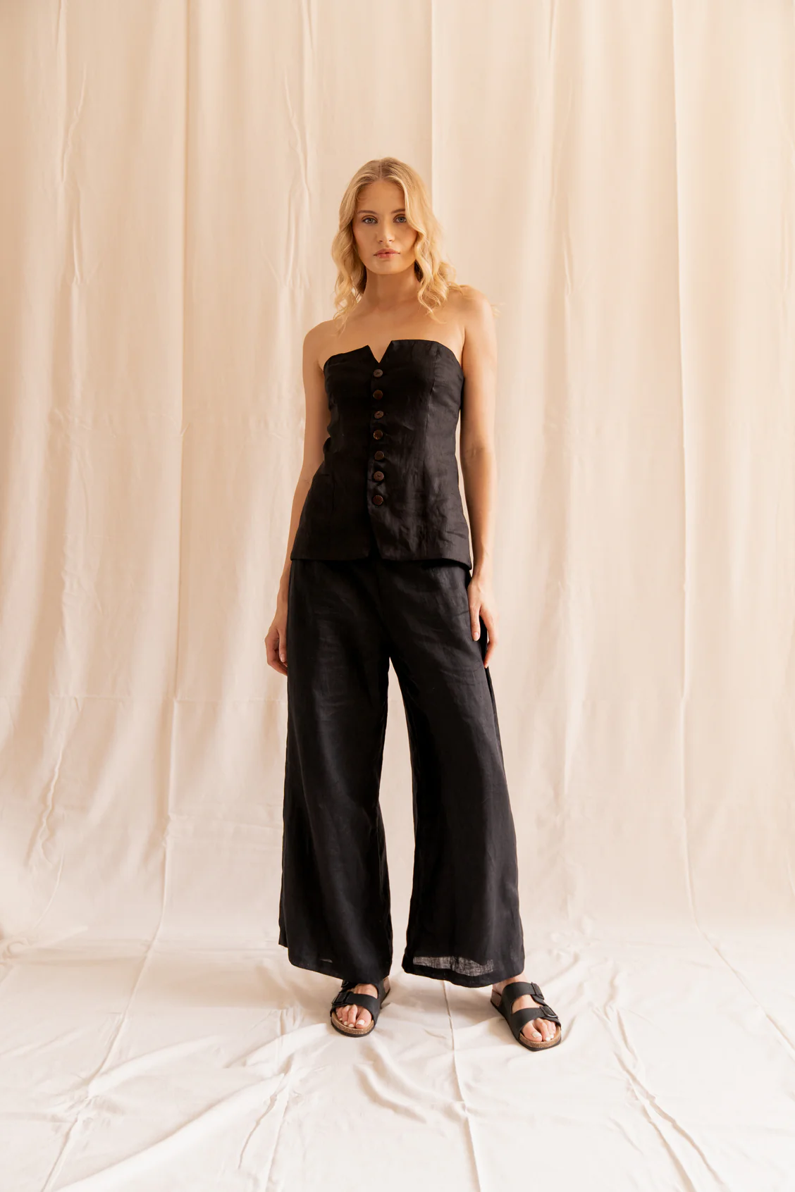 Cartia Longline Strapless Top