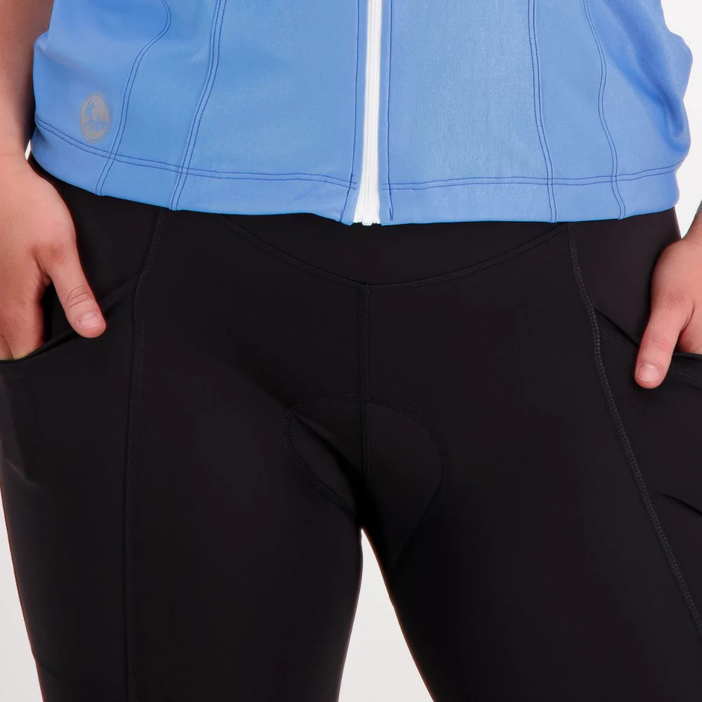 Pocket Capri Padded Bike Pants