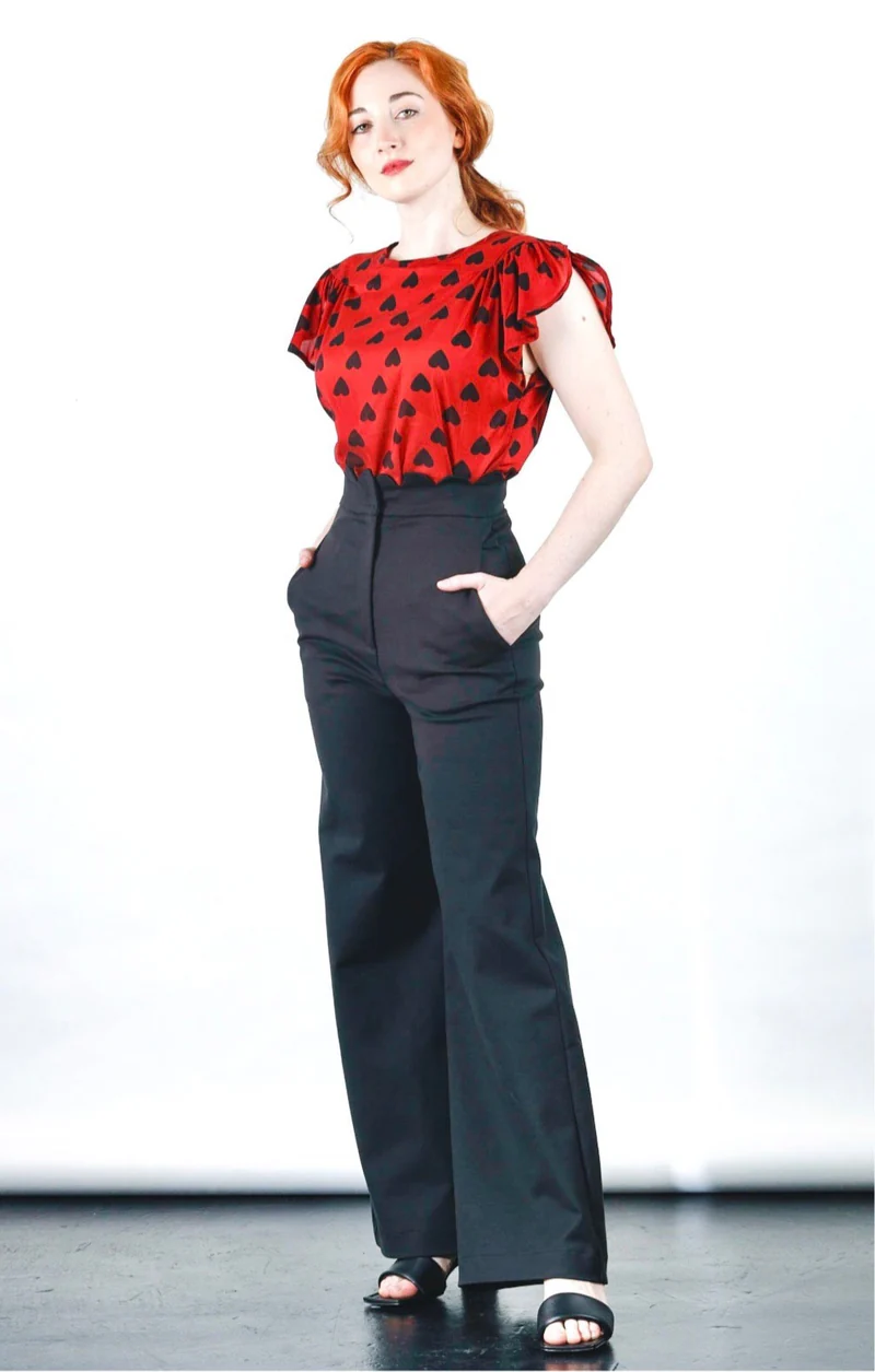 Black High Waisted Pants