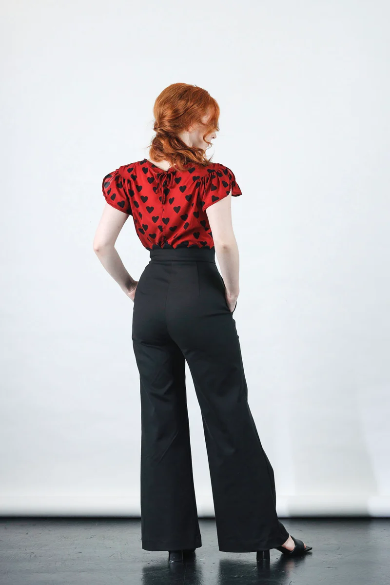 Black High Waisted Pants