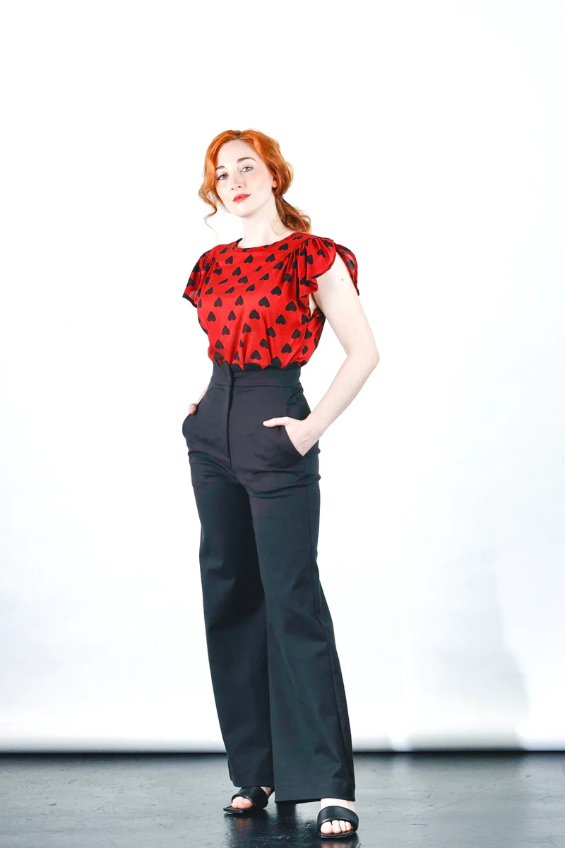 Black High Waisted Pants