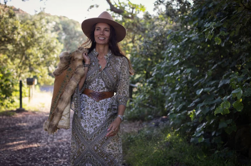 Golden Sage Kaftan