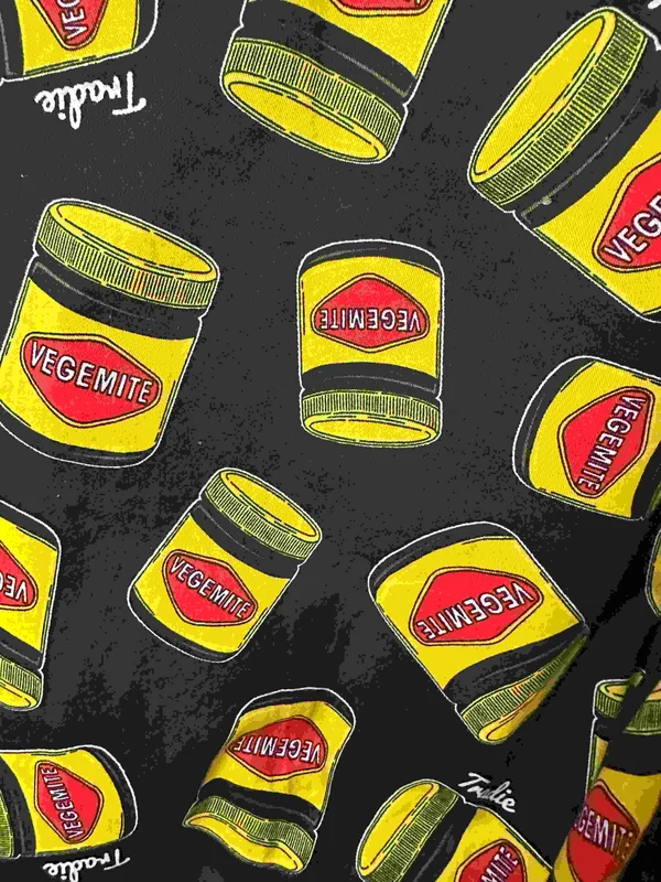 Limited Edition Happy Vegemite Print Cotton Romper