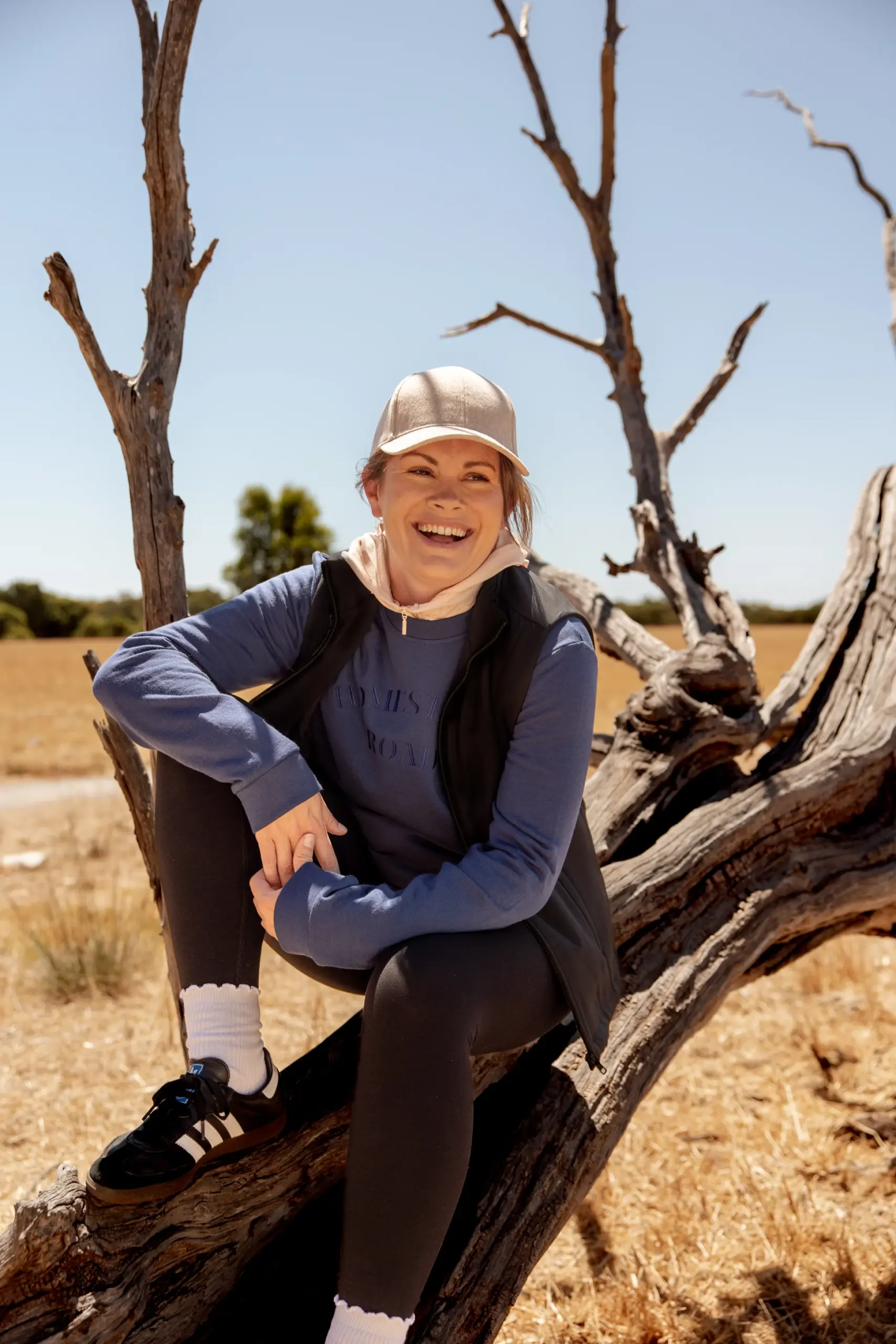 Natural Puffer Vest