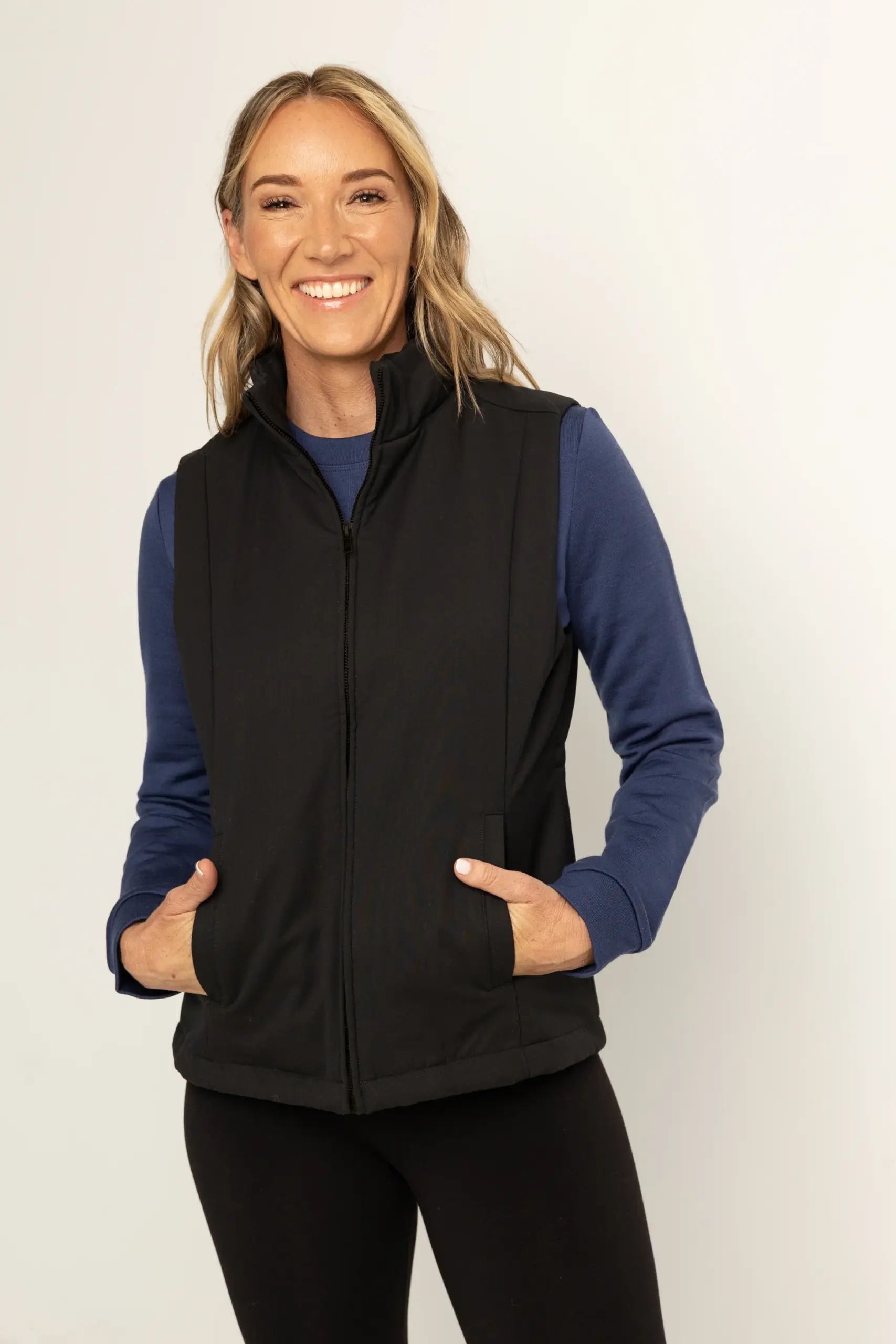Natural Puffer Vest