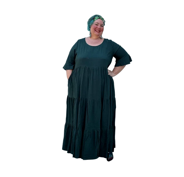 Maxi Ruffle Dress