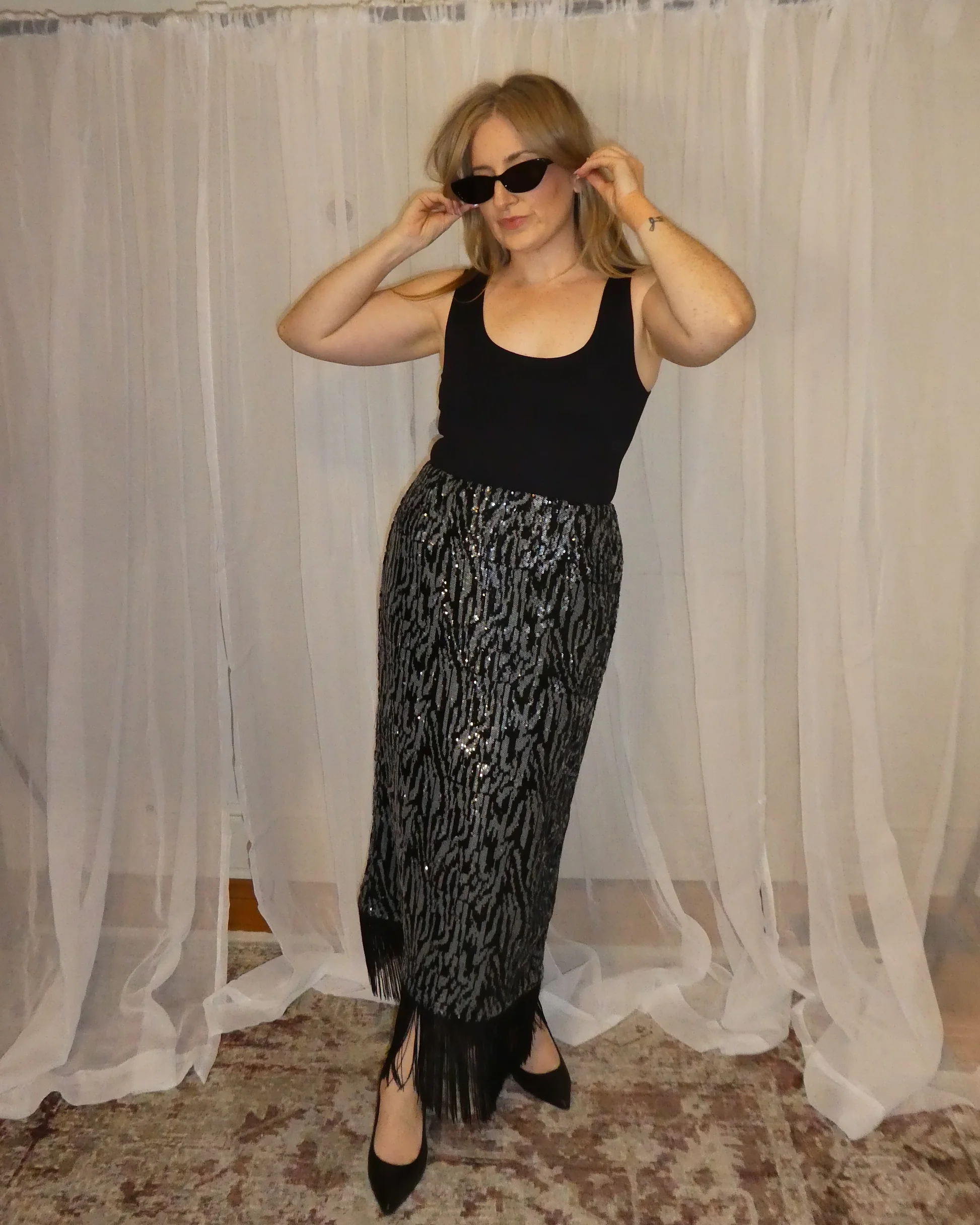 Zebra Skirt