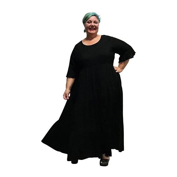 Maxi Ruffle Dress