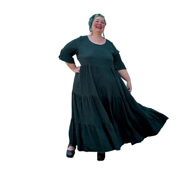 Maxi Ruffle Dress